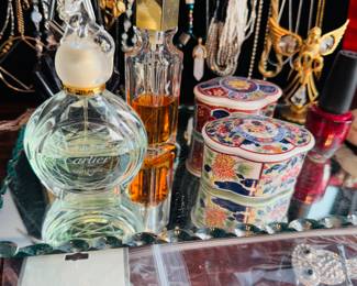And perfumes 