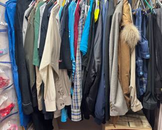 Men’s clothing, jackets, and coats