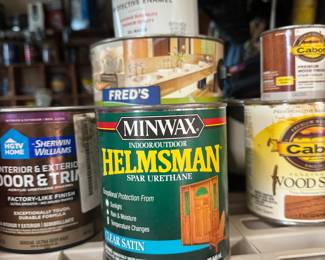Stains and paints