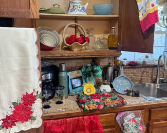 Vintage and modern kitchen