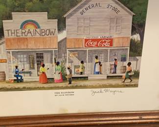 signed prints by Jack Meyers