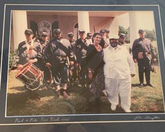 Paul and Rita Time Travel 1990 (Paul Prudhomme) by John Slaughter