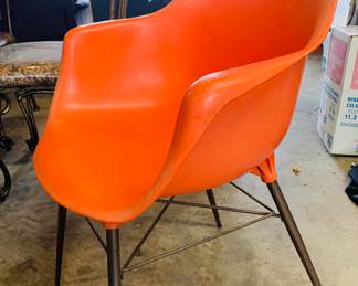 Authentic MCM Sam Avedon 
“ Aladdin”  molded plastic chair