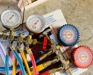 brand new AC gauges--set of two