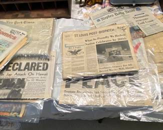 Newspapers from the early 50’s to the 80’s war declared to war over sports sections and Charles Schulz last comic