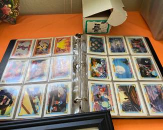 Disney Fival trading cards and baseball cards 
