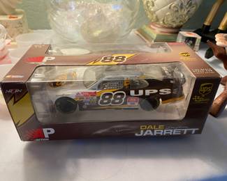 Autographed Dale Jarrett scale car