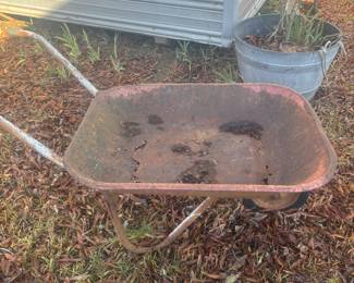 Wheelbarrow. Perfect for flowers