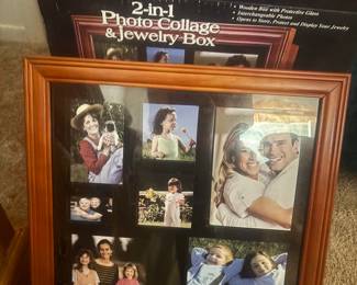 Photo collage jewelry box