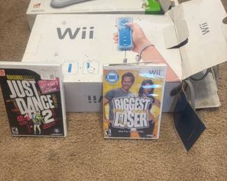 Wii system w Wii fit 