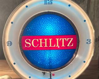 Vintage neon bar lights - Schlitz - they all work!