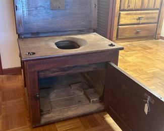 Antique toilet