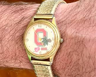 Vintage Sun Time Ohio State University  Watch