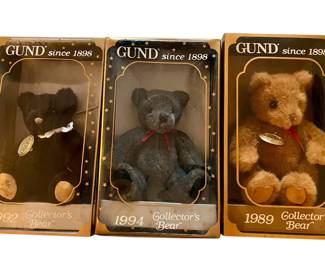 Gund Collector's Bears