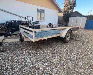 Single Axle trailer- $800.00