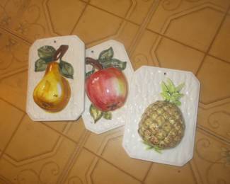 Vintage wall plaques