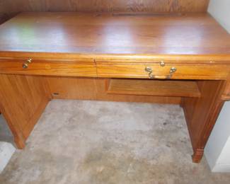 Vintage computer printer table