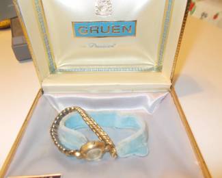 Ladies Gruen watch in original box