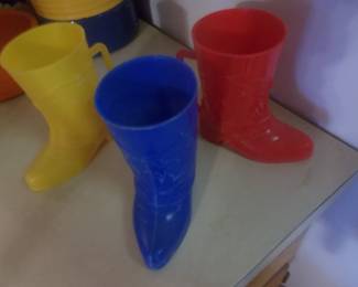 Very Vintage plastic boots