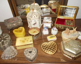 Trinket boxes, musical and other