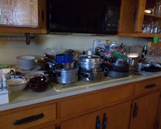 Lots of pots.....and pans