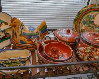 Vintage Mexican pottery
