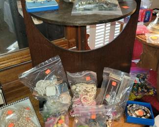 Costume jewelry and watches