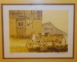 "Summer Afternoon" signed and numbered print