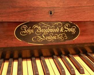 Antique John Broadwood and Sons piano