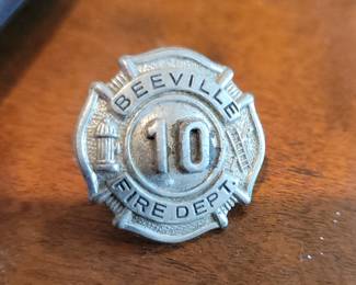 Beeville fir dept service pin