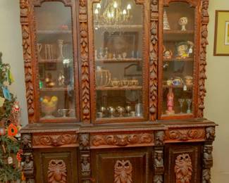 Carved cabinet