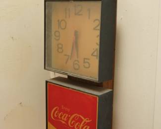 Coca Cola clock