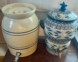 Stoneware cooler