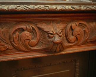 Carved cabinet