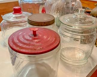 Vintage jars