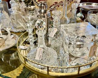 Waterford Decanters as well as other Vintage Decanters