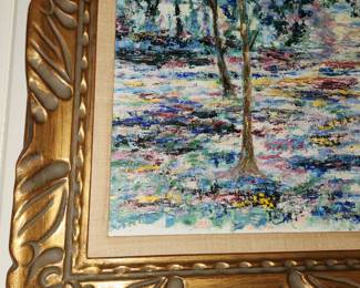 Signed oil on canvas by Sophie Taxell