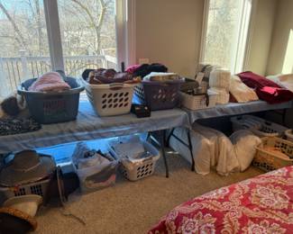 CLOTHING, PURSES, LINENS AND MORE