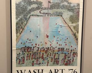 SUSAN PEAR MEISEL SIGNED POSTER