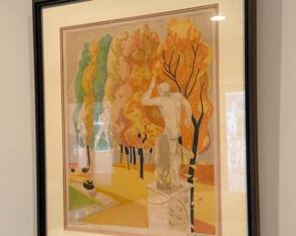 ARTIST PROOF  SIGNED BY GEORGES LAMBERT “STATUES”