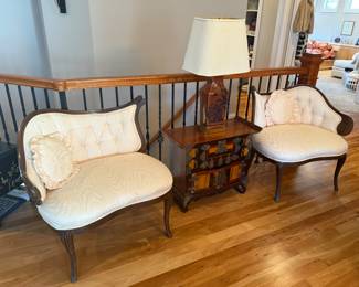 CHAIRS, TABLE LAMPS AND MORE