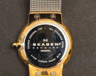 Skagen Freja Silver & Gold Wrist Watch