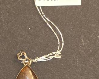 Dinosaur Bone in Sterling Silver