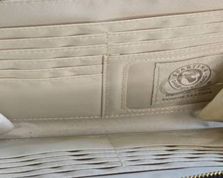 Spartina 449 Leather Canvas Clutch