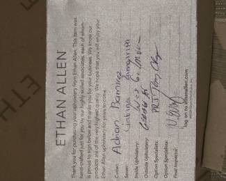 Ethan Allen Sofa
