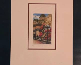 Porte Prescott (Sonia Gilbert Limited Edition Print 187/500)