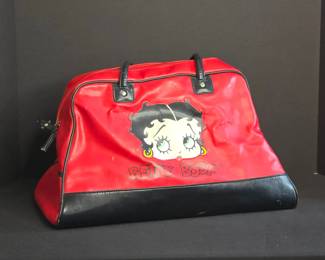 Betty Boop RedDuffel Bag