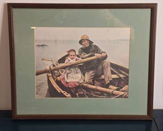 The Helping Hand by Emile Renouf print
