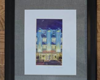 Signed Print of Carlyle Hotel