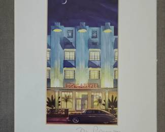 Signed Print of Carlyle Hotel